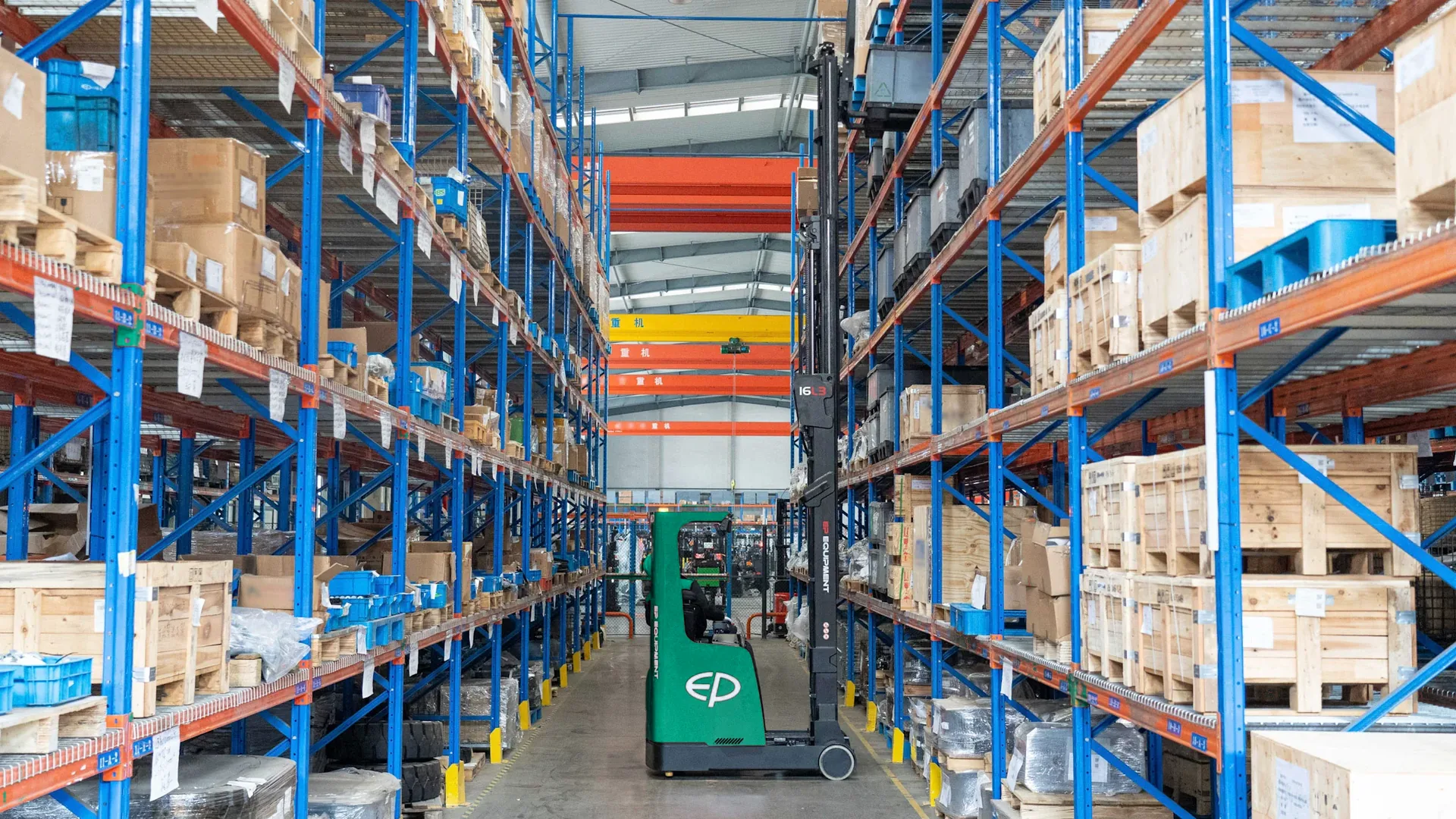 EP CQD16 PRO – 1600 kg i bruk